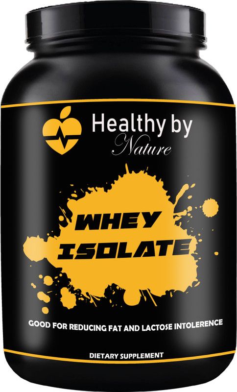 Healthy By Nature Nutrition 100% Whey Protein Isolate Supplement Powder (S264) Whey Protein  (2000 g, Belgian Chocolate)