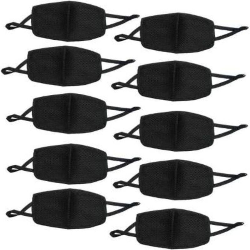 zaysoo p01m Half Face Dust Proof mask For Bike cycle Face Mask p01m Half Face Dust Proof mask For Bike cycle Face Mask  (Free Size, Pack of 10)