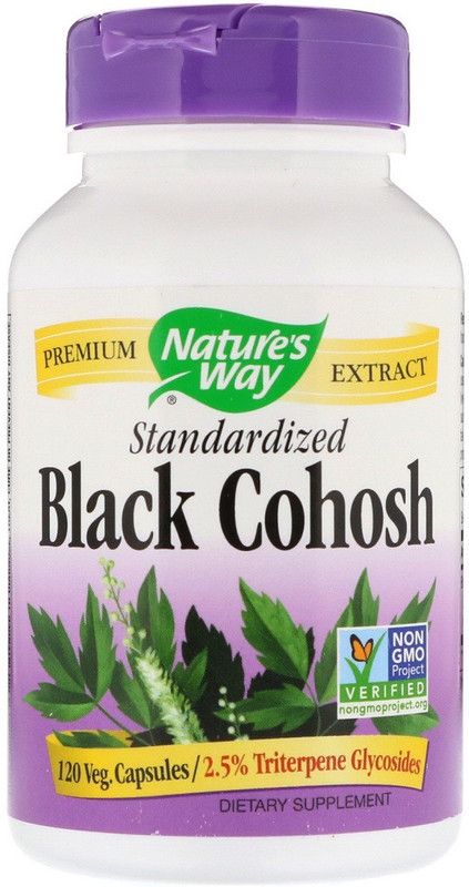 Nature's Way Nature's Way, Black Cohosh, Standardized, 120 Veg. Capsules  (120 No)