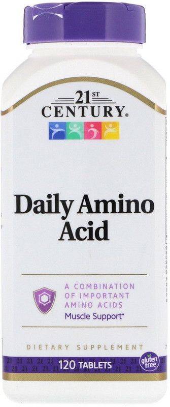 21st Century Daily Amino Acid, 120 Tablets  (120 Tablets)