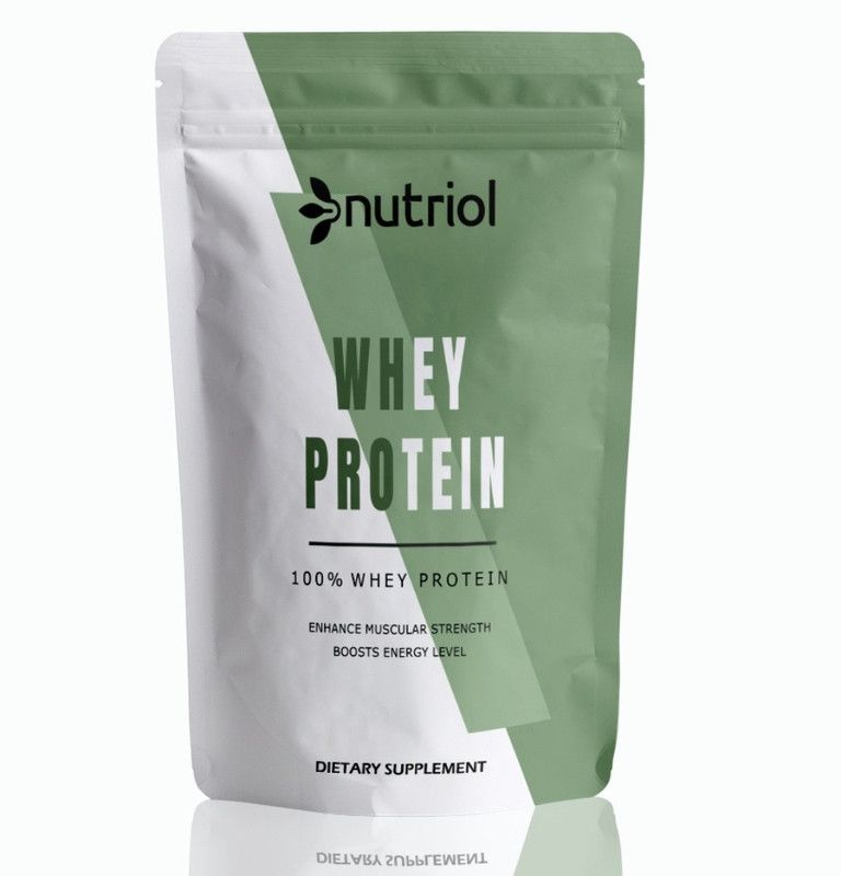 Nutriol 100% Whey Protein Supplement Powder Whey Protein (S809) Premium Whey Protein  (5000 g, Strawberry)