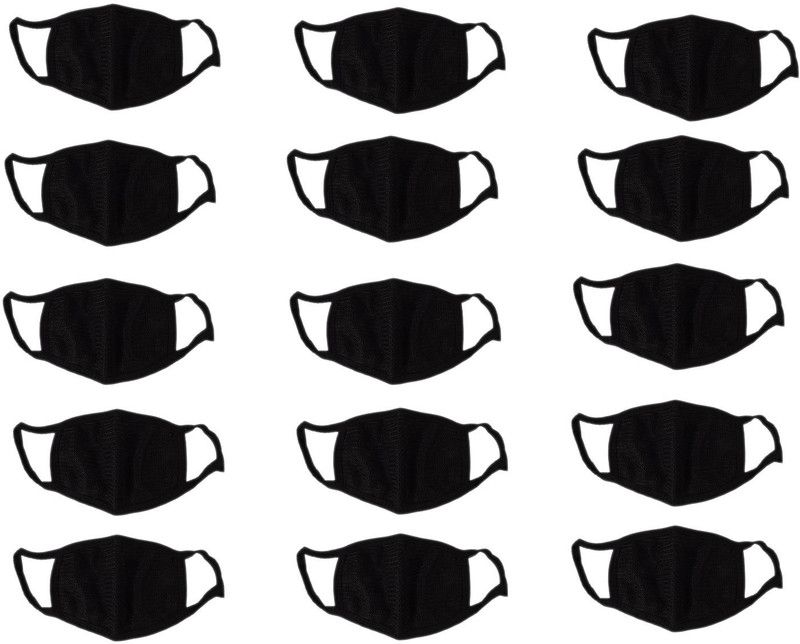 HERBAL AID Anti air Pollution Black Bike Face Mask for Men & Women Balaclava 15  (Black, Free Size, Pack of 1)
