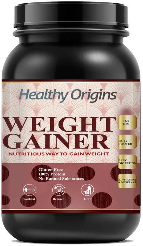 Healthy Origins Mass Weight Gainers/Mass Gainers (Chocolate) MW641 Premium Weight Gainers/Mass Gainers  (250 g, Chocolate)