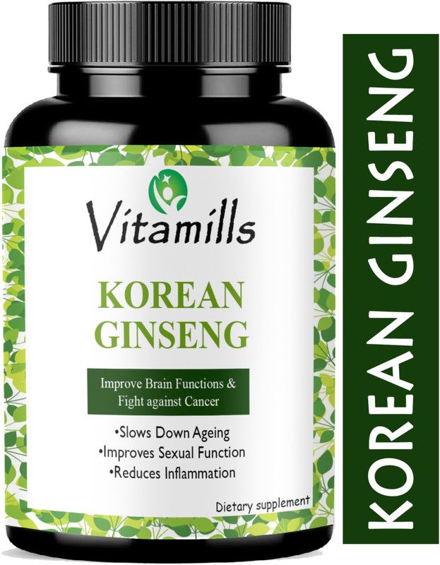 Vitamills Korean Gingseng for Men & Women(Ultra)  (30 Capsules)