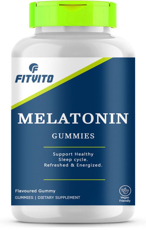 Fitvito Melatonin Gummies Men & Women Sleeping Pills Deep Sleep Supplement (SD10)Ultra  (30 Tablets)