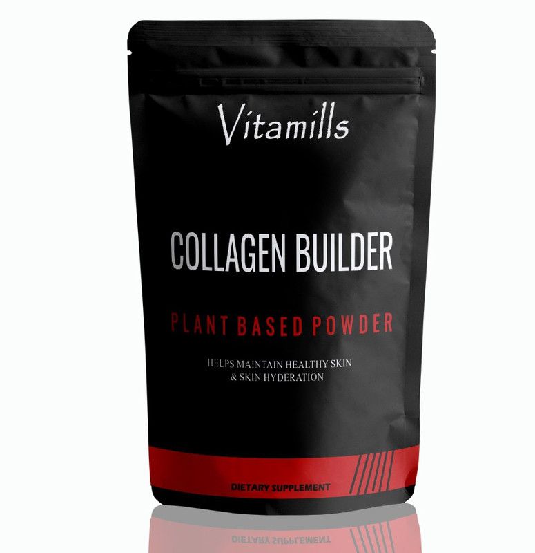 Vitamills Nutrition Plant Based Collagen Builder(With Vitamin C, Biotin (S24) Premium  (100 g)