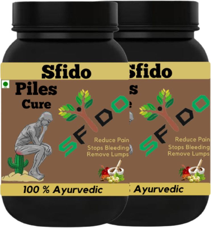 hindustan herbal Piles Cure, Stop Bleeding, Stop Piles, Pain, Flavor Chocolate, Pack of 2  (2 x 100 g)