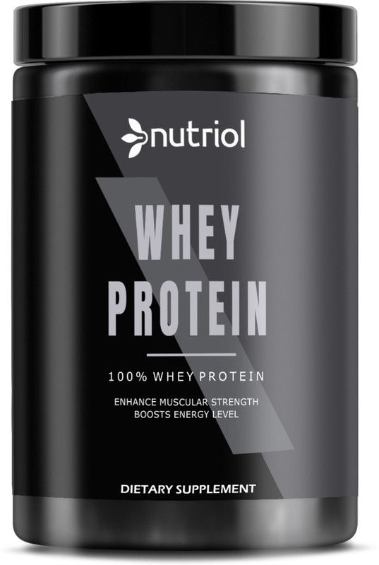 Nutriol 100% Whey Protein Supplement Powder Whey Protein (S508) Pro Whey Protein  (500 g, Strawberry)