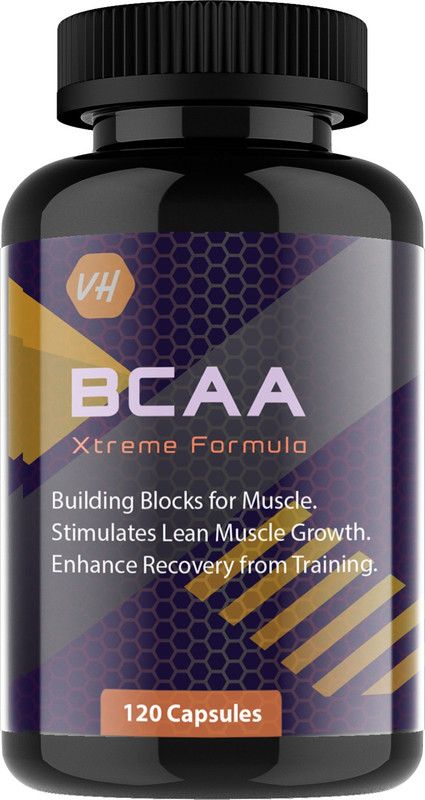 Vitaminhaat BCAA Xtreme Amino Acids (30 Servings) Pre- Workout 120 Capsules BCAA  (120 Capsules, NA)