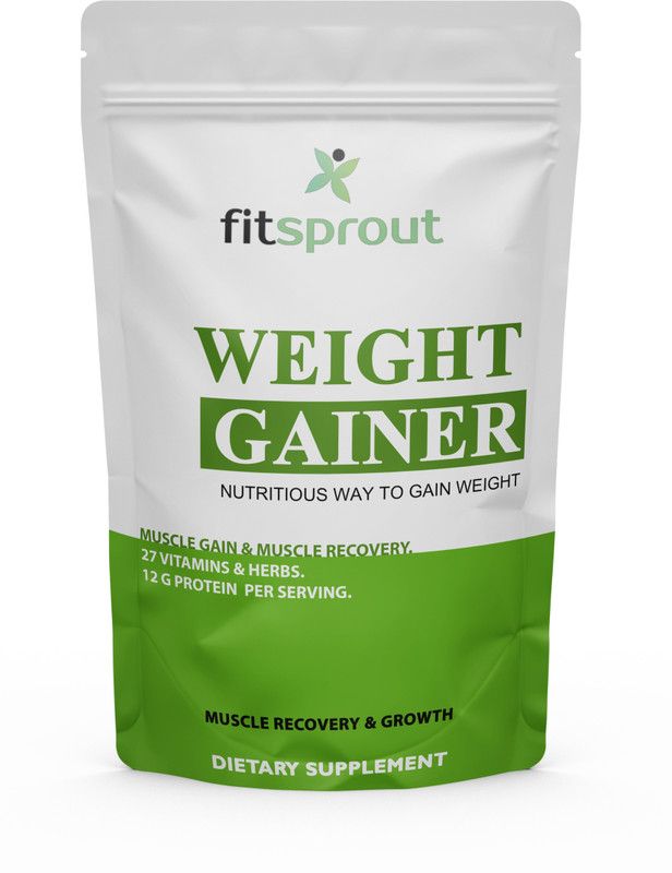 Fitsprout Super Gainer XXL Weight Gainers/Mass Gainers Pro (OL247) Weight Gainers/Mass Gainers  (600 g, Vanilla Ice Cream)