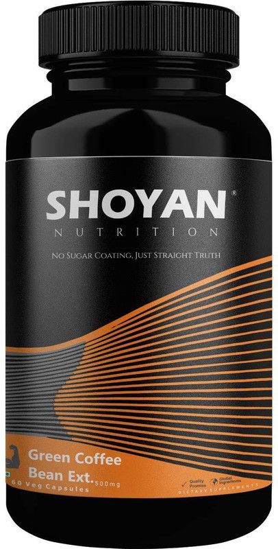 SHOYAN NUTRITION Green Coffee Bean Extract  (60 Tablets)