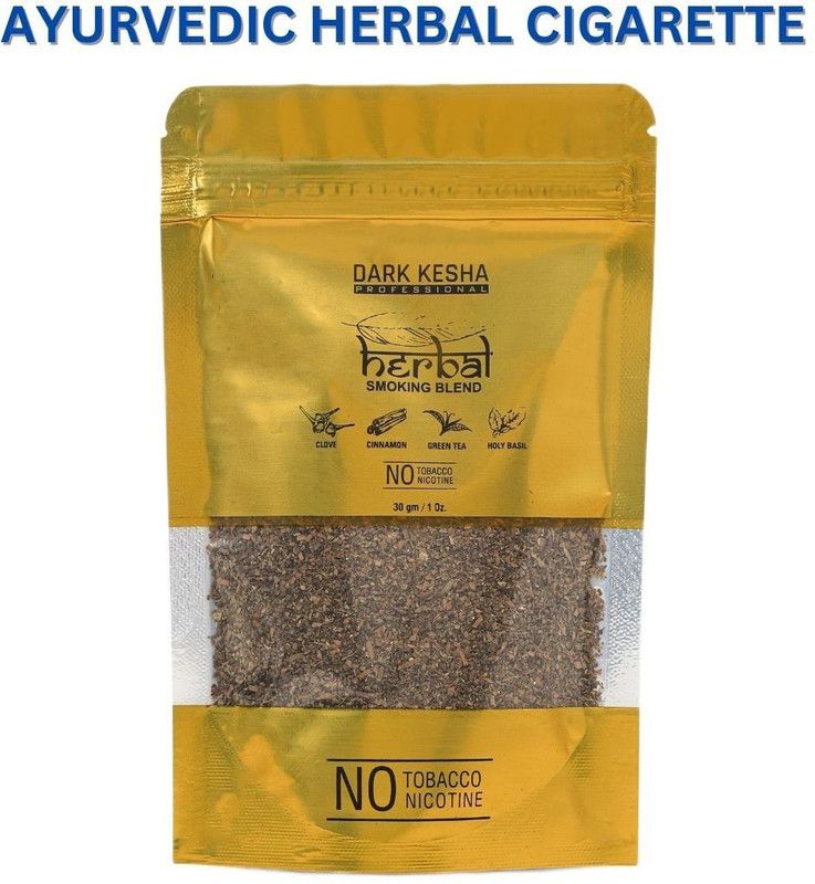 Dark kesha Herbal Blend Clove Flavoured NO Nicotine NO Tobacco 30gm Smoking Cessations  (Pack of 1)