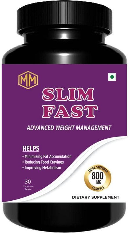 DOUBLE MM Slim Fast Natural Fat Loss Supplements for Men & Women  (30 Tablets)