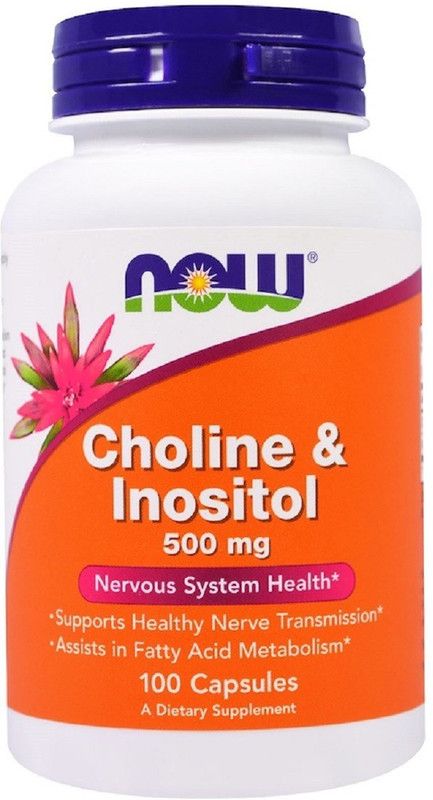 Now Foods Now Foods, Choline & Inositol,  (100 No)