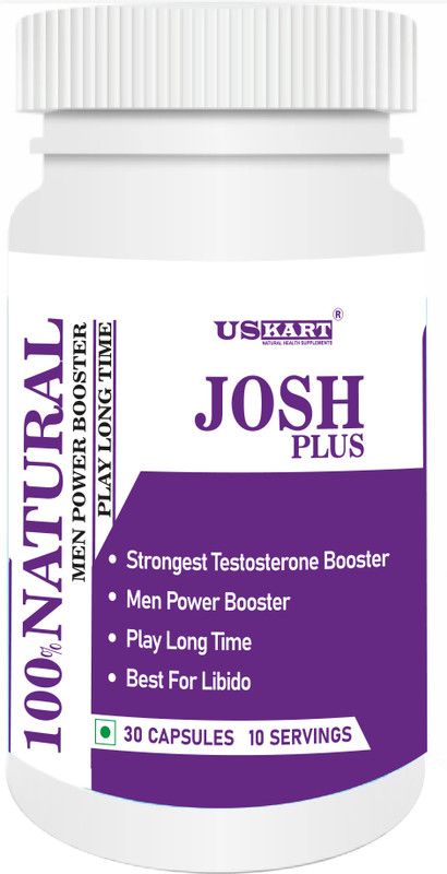 US KART Josh Plus Stamina, Power & Timing for Men-30 CAPSULE  (30 Capsules)