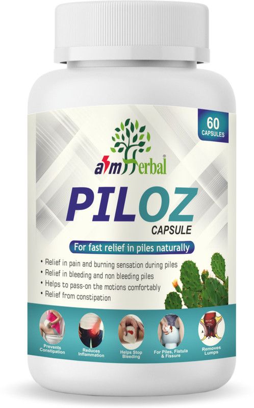 ASM HERBAL PILOZ Capsules  (60 Units)
