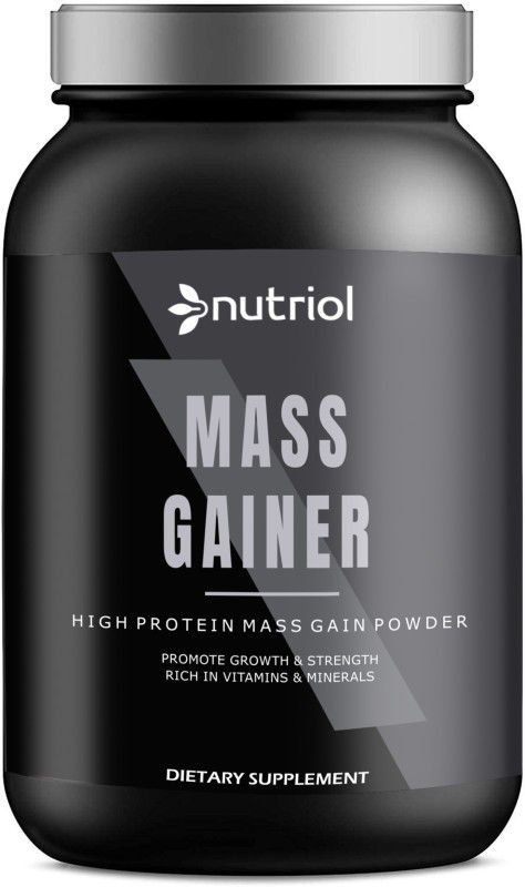 Nutriol Super Gainer XXL Weight Gainers/Mass Gainers (S120) Pro Weight Gainers/Mass Gainers  (1500 g, Cookies & Cream)