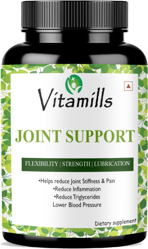 Vitamills Joint Support Supplement with Glucosamine MSM Chondroitin Boswellia Serrata  (30 Capsules)