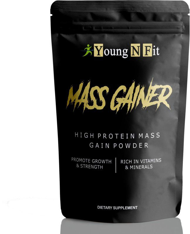 Young N Fit Super Gainer XXL Weight Gainers/Mass Gainers (S578) Advanced Weight Gainers/Mass Gainers  (600 g, Strawberry)