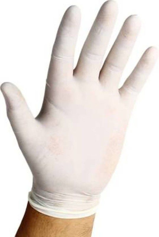 D.B.Z LATEX_EXAMINATION_GLOVES -- ( PACK OF 100) Latex Examination Gloves  (Pack of 100)