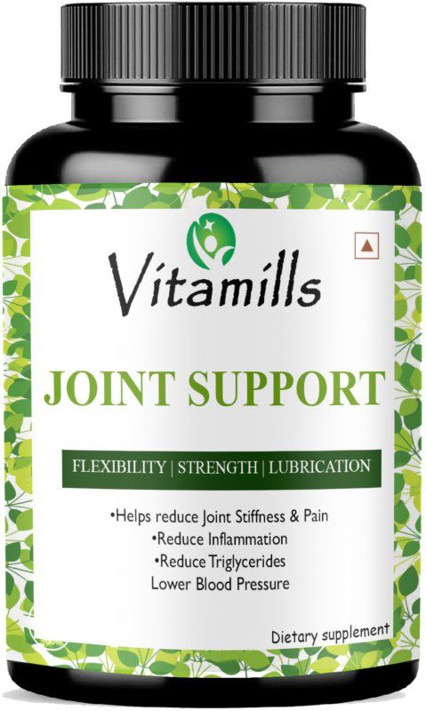 Vitamills Joint Support Supplement with Glucosamine MSM Chondroitin Boswellia Serrata Pro  (30 Capsules)