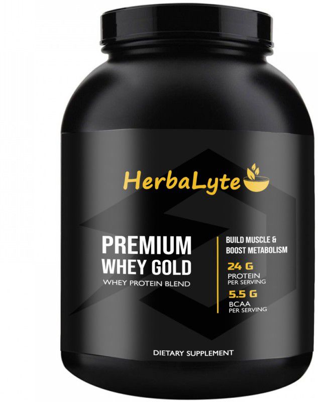 Herbalyte Nutrition 100% Raw Whey Protein Supplement Powder Whey Protein (S393) Ultra Whey Protein  (500 g, Unflavored)