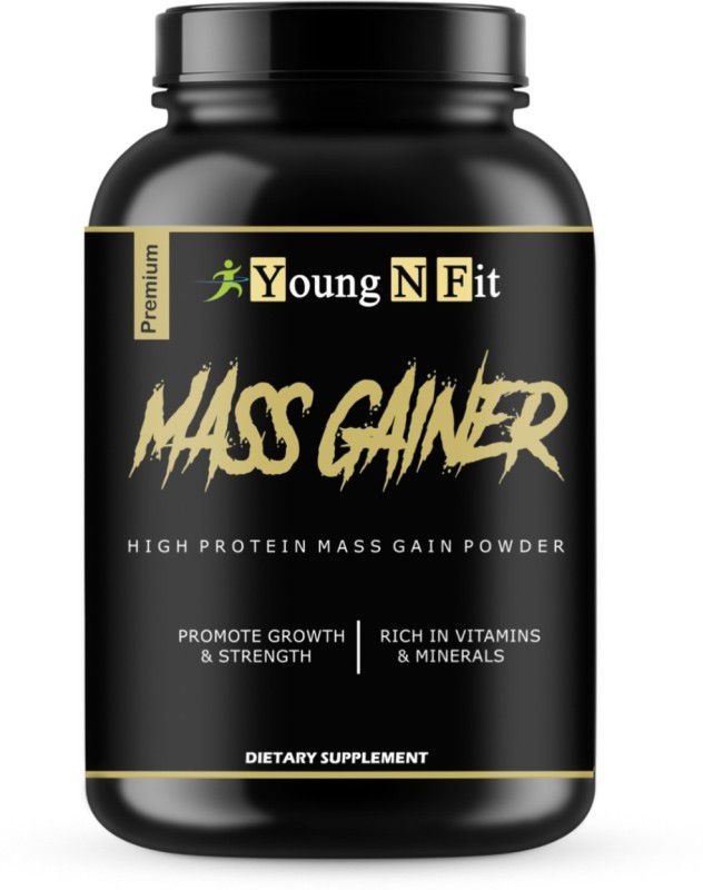 Young N Fit Nutrition Super Gainer XXL Weight Gainers/Mass Gainers (S170) Advanced Weight Gainers/Mass Gainers  (2000 g, Unflavored)