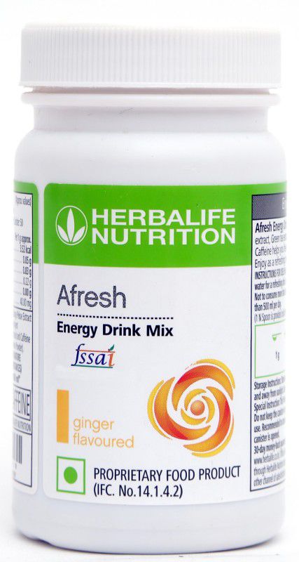 HERBALIFE Afresh Ginger Energy Drink Mix - 50 gms Energy Drink  (50 g, Ginger Flavored)