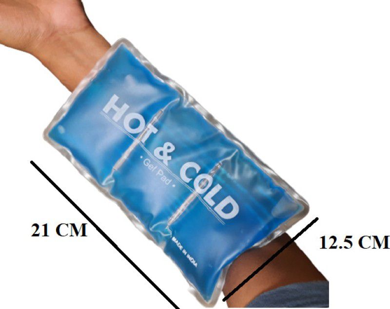 yatin enterprise Reusable Hot & Cold Ice Pack for Pain Relief Soft hot and cold Pack  (Blue)