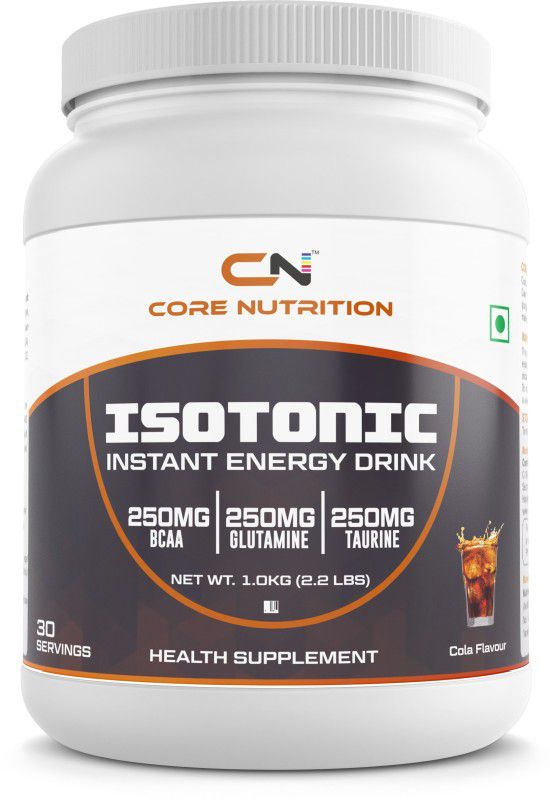 CORE NUTRITION Isotonic Instant Energy Drink Energy Drink  (1 kg, Cola Flavored)