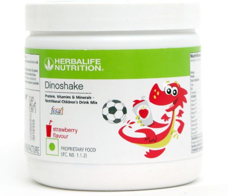 HERBALIFE Dinoshake Kids Nutrition Shake Strawberry Flavor Drink  (200 g)