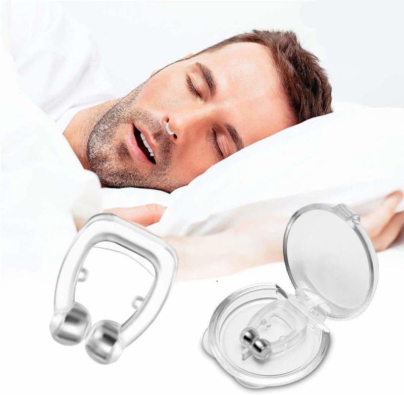 OXGENTA Snore Free Sleep Silicone Magnetic Nose Clip-XI20 Nose Shaper  (Pack of 2)