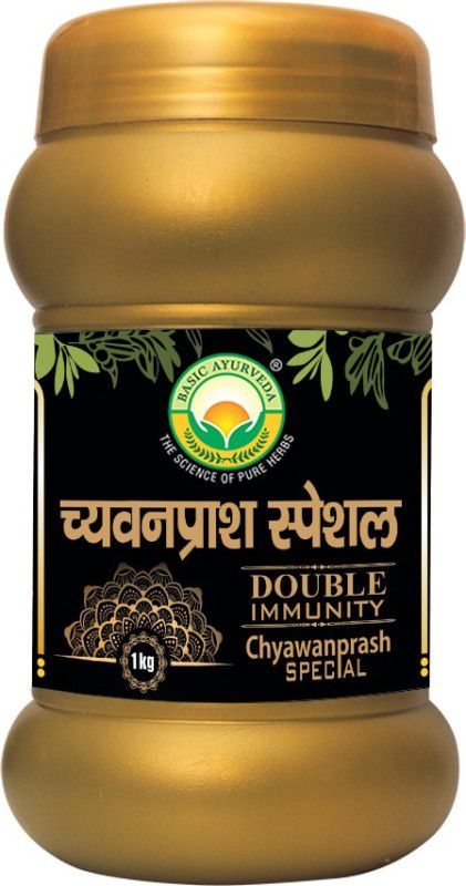 Basic Ayurveda Chyawanprash Special For Double Immunity  (1 kg)