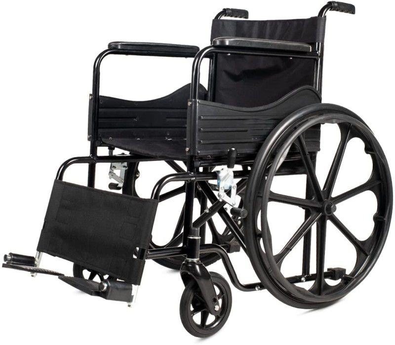 flipop Premium Mag Wheel Chair Regular Foldable Self Drive Wheelchair Manual foldable Manual Wheelchair  (Self-propelled Wheelchair)