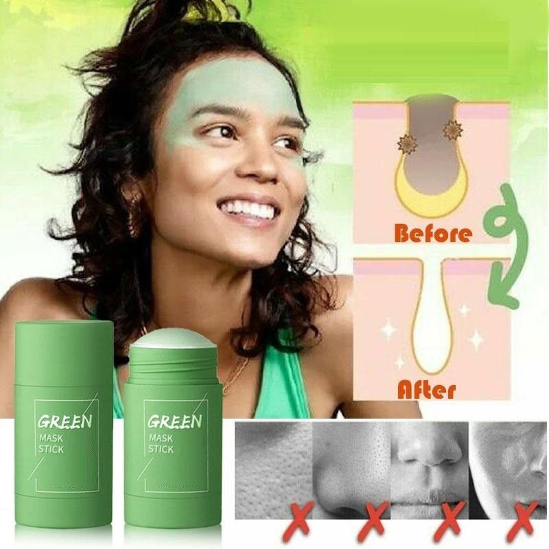 HUZURLU Best Product for Green Tea Sticks Face Shaping Mask . Face Shaping Mask