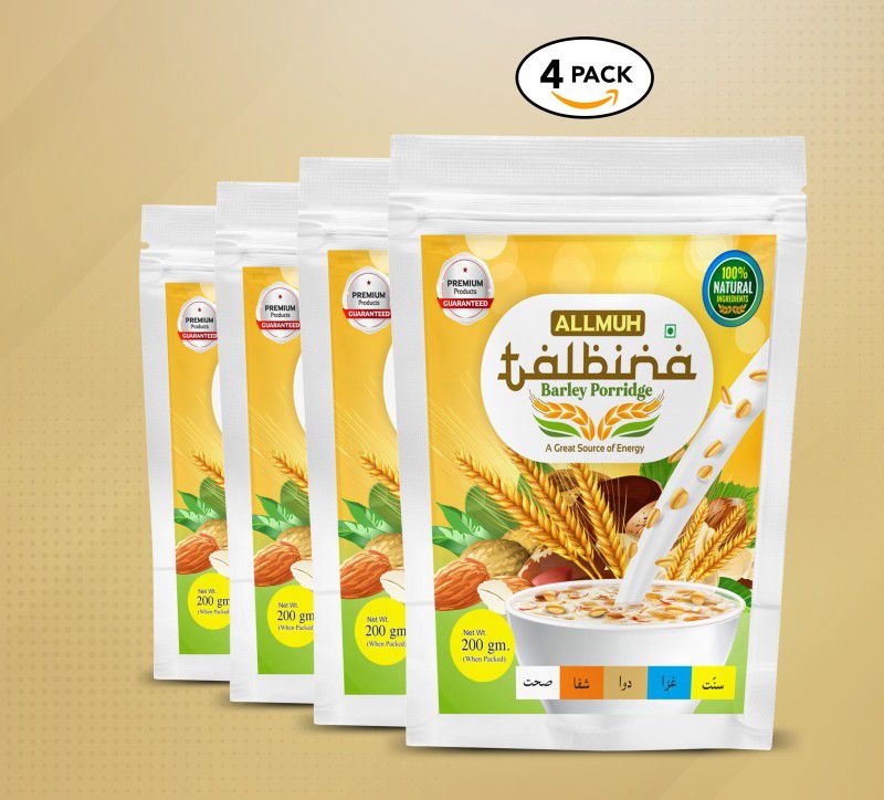 allmuh Talbina Barley Porridge (800g)  (Pack of 4)