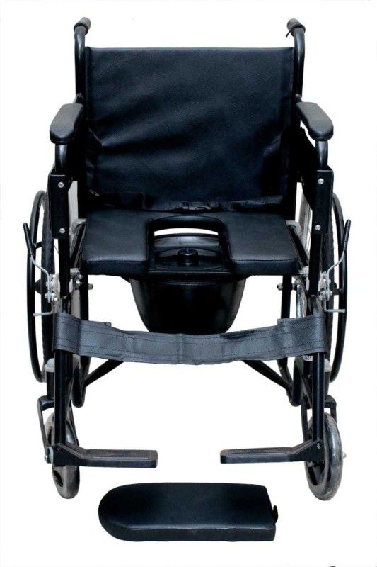 ADIIN COMMODE CHAIR WC106 Manual Wheelchair  (Attendant-propelled Wheelchair)