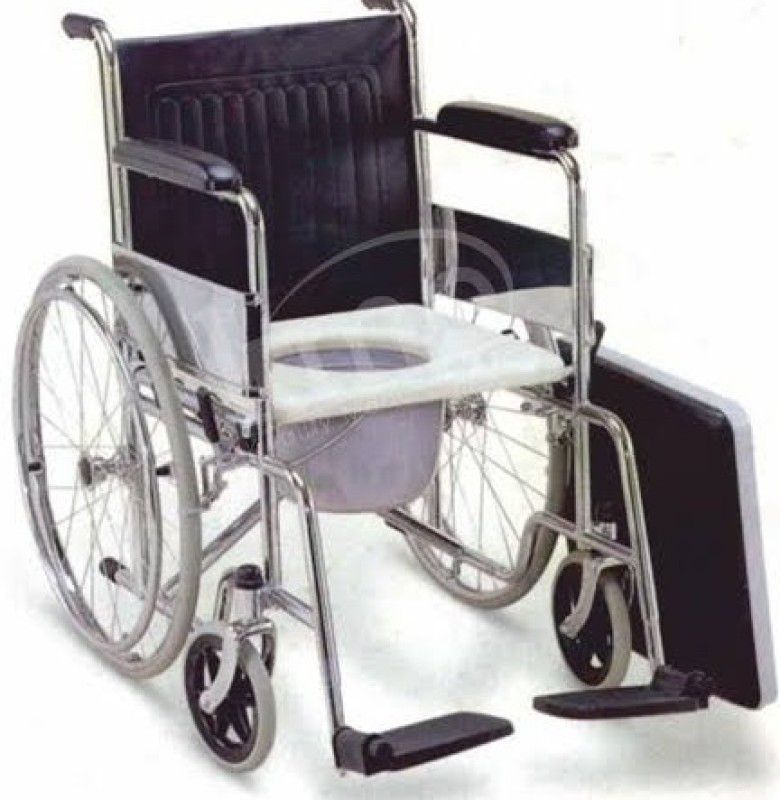 Health Track Foldable Wheelchair Manual Wheelchair  (Attendant-propelled Wheelchair, Self-propelled Wheelchair)