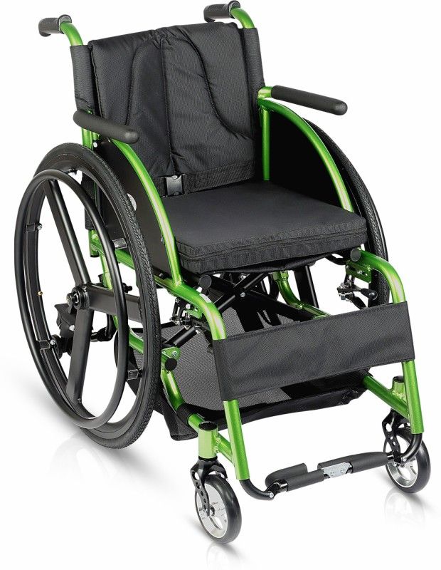 VMS Careline Leisure Sports Adult Self-propelled Lightweight Folding Manual Wheelchair  (Self-propelled Wheelchair)