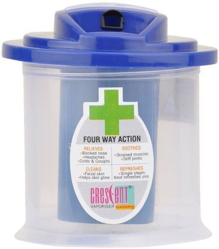 CRESCENT Stay Healthy, Live Well (Economy) Vaporizer  (Blue)