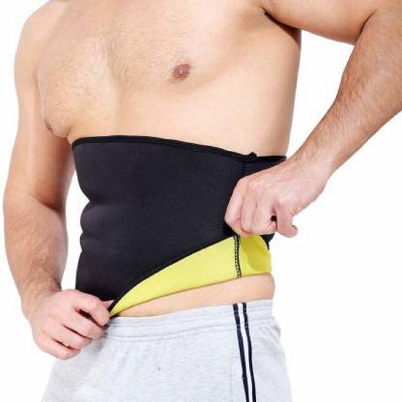 KGDA 2XL Size hot shaper Sweet Belt Tummy fat cutter Slimming Belt  (Black)