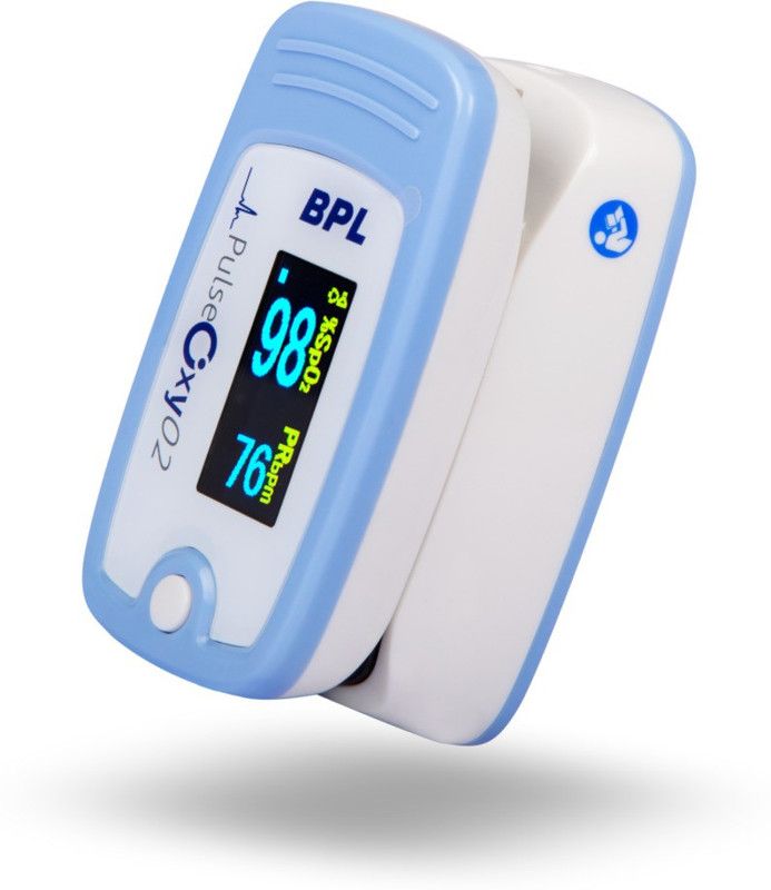 BPL Medical Technologies Bpl Fingertip Pulse Oximeter Pulse Oxy 02 Pulse Oximeter  (White)