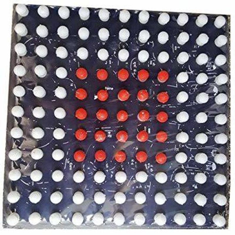 DP HandMade Acupressure Magnetic Mat With Spring -Twist K-Star Massager  (Multicolor)