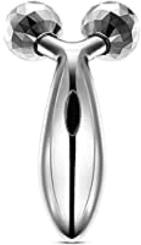 UNIITEKK 3D face Roller 3D Face Roller Ball Massager unisex Firming Tool Skin Tightening Massager Massager  (Crystal silver)