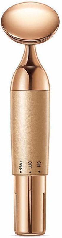 DIVYA MART D.M_Massager1 Face Vibratory Massager for Instant Face Lift Anti-Wrinkles Anti Aging Skin Tightening Eliminate Dark Circles for Women Face Slimmer Tool… Massager  (Gold)