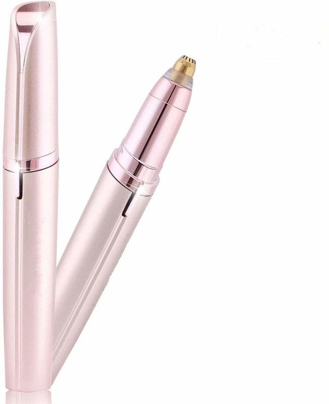 ShopGlobal Portable eyebrow Hair Removal Eyebrow Trimmer, Face, Lips, Nose Hair Removal Electric Trimmer with Light Runtime: 120 min Trimmer for Men & Women  (Multicolor)