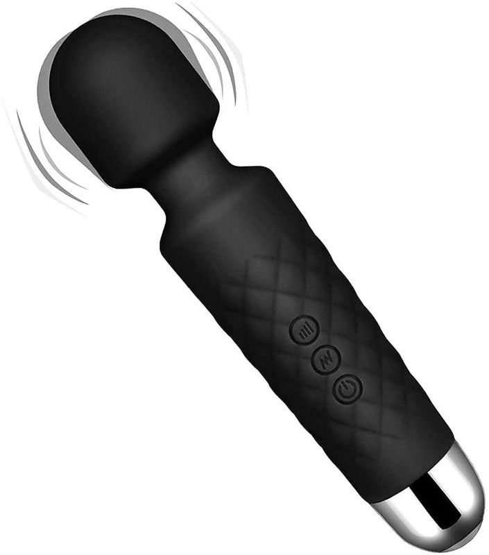 MUSLEK Handheld Wand Massager Vibrator M121 Personal Body Wand Massager Vibrator Mini Handheld Rechargeable Waterproof M121 Massager  (Multicolor)