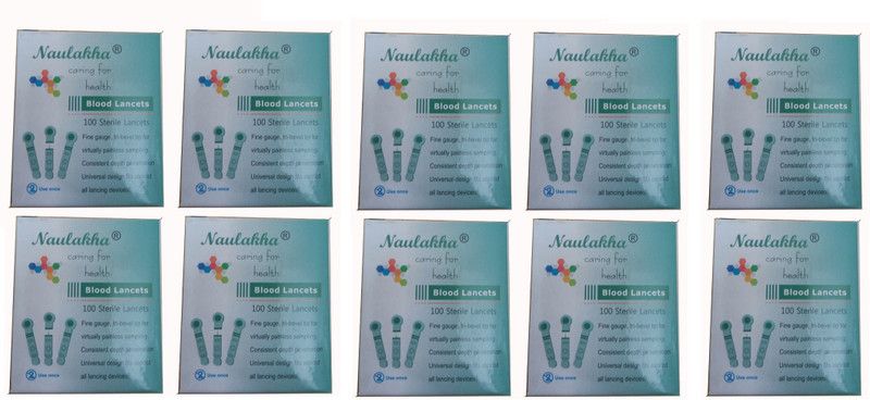 Cityhealth Disposable Sterile 30G Flat Lancet 1000 Pricking Needles for Hospital Bulk Purchase Glucometer Lancets  (1000)