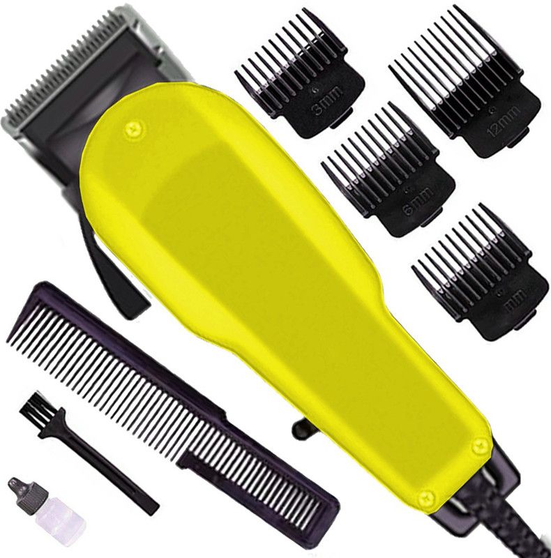 ABZTR Professional Powerful Salon high quality hair trimmer Runtime:0 min (Multicolor) Fully Waterproof Trimmer 0 min Runtime 4 Length Settings  (Multicolor)