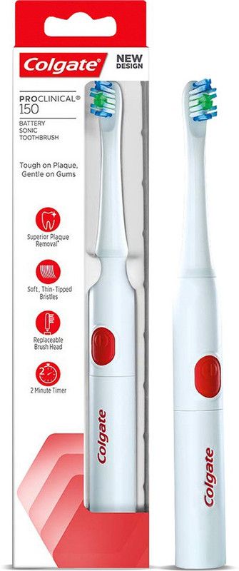 Colgate Pro-Clinical 150 - 1 Pc ProClinical 150 White Electric Toothbrush  (White)